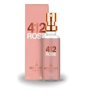 412 Rose Perfume 15ml Moments Paris