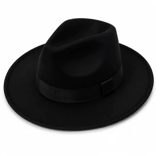 Chapéu Fedora Moda Italiana Feltro Aba Média Gângster Panamá Masculino Feminino Ajustável Estilo Social Chic Clássico
