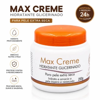 Creme hidratante Glicerinado Max Creme - Griffin - 250gr