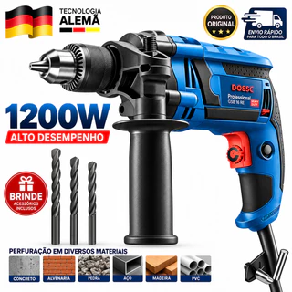 Furadeira Parafusadeira 220V furadeira de impacto 127V Auto Reverso de Impacto Profissional Original