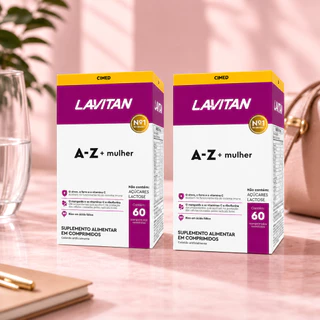 Kit 2x Lavitan A-z Mulher Cimed com 60 comprimidos Multivitamínico