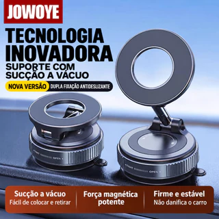 360 Magnetic Holder° For Car Cell Phone, Adjustable Vacuum Base, Foldable Universal and Safe