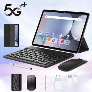 Tablet 6GB RAM +128GB HD 10,1 Polegadas Tela Grande 8000mah PC pad Android Dual SIM Card Câmera 50MP e 32MP WIFI 5G