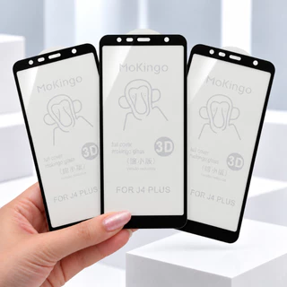 Película de Vidro 3D Galaxy J4 Plus Proteção de Tela com Bordas Pretas