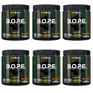 Atacado - 6 unidades Pré Treino BOPE 300g - Black Skull
