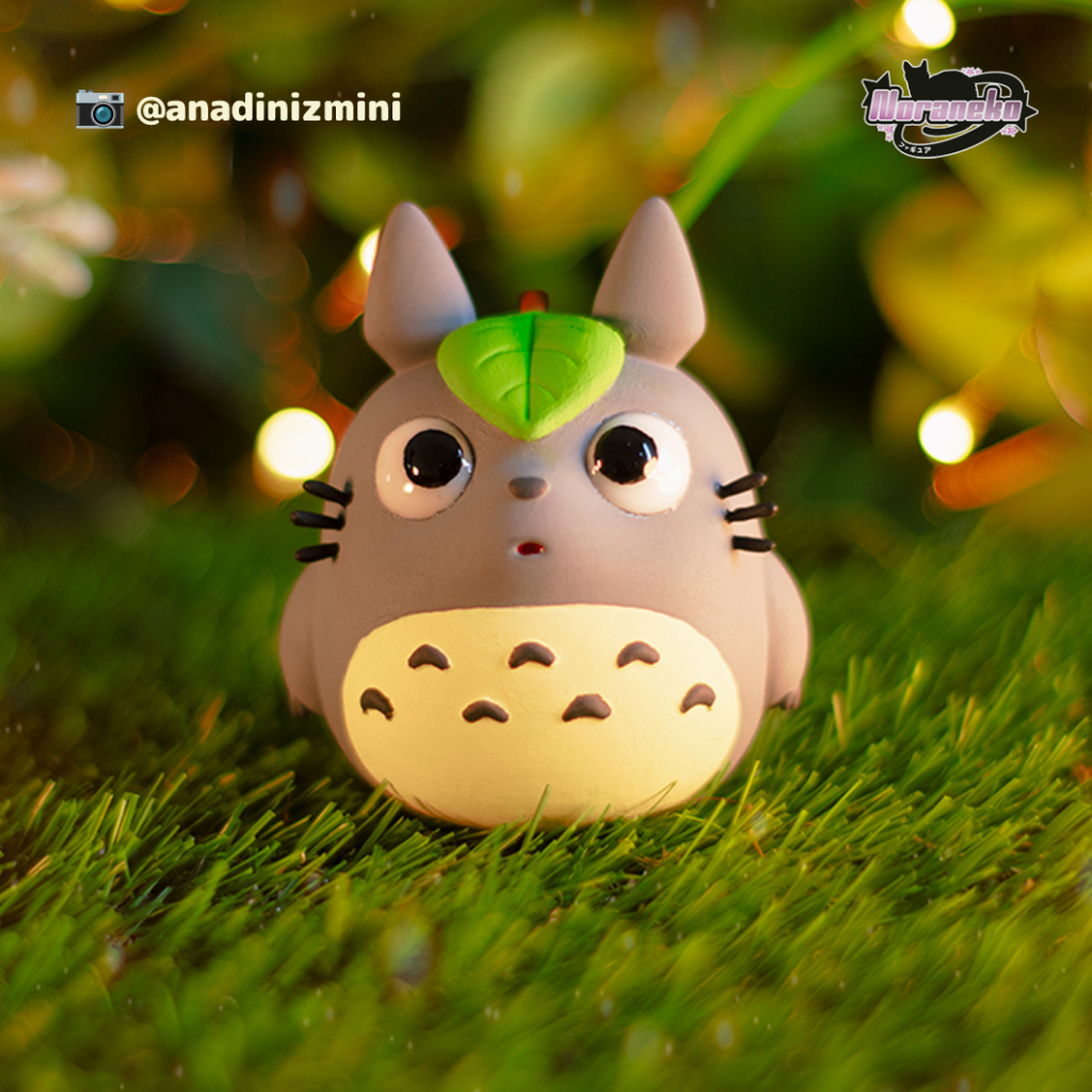 Miniatura 3D Chibi Totoro Family | Meu Amigo Totoro Studio Ghibli