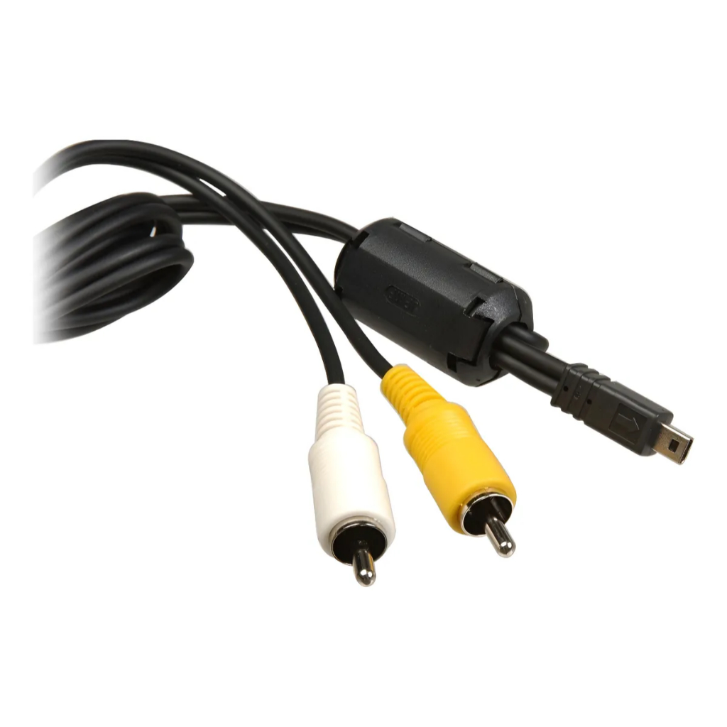 Cabo Mini Usb 8 Pinos de vídeo áudio AV/TV uc-e6 para Câmeras de várias ...