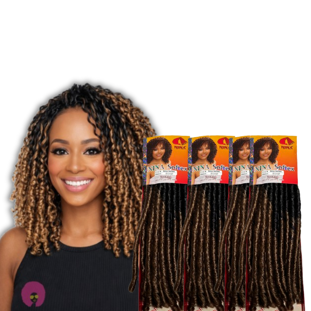 Kit 5 Cabelo Nina Softex Soft Dread 70cm ORIGINAL – crochret