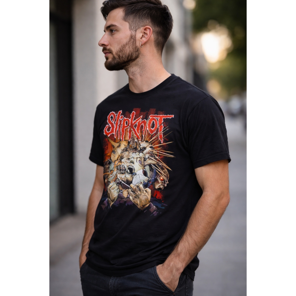 Camiseta Slipknot All Hope Is Gone Camisa Banda de Rock Cor