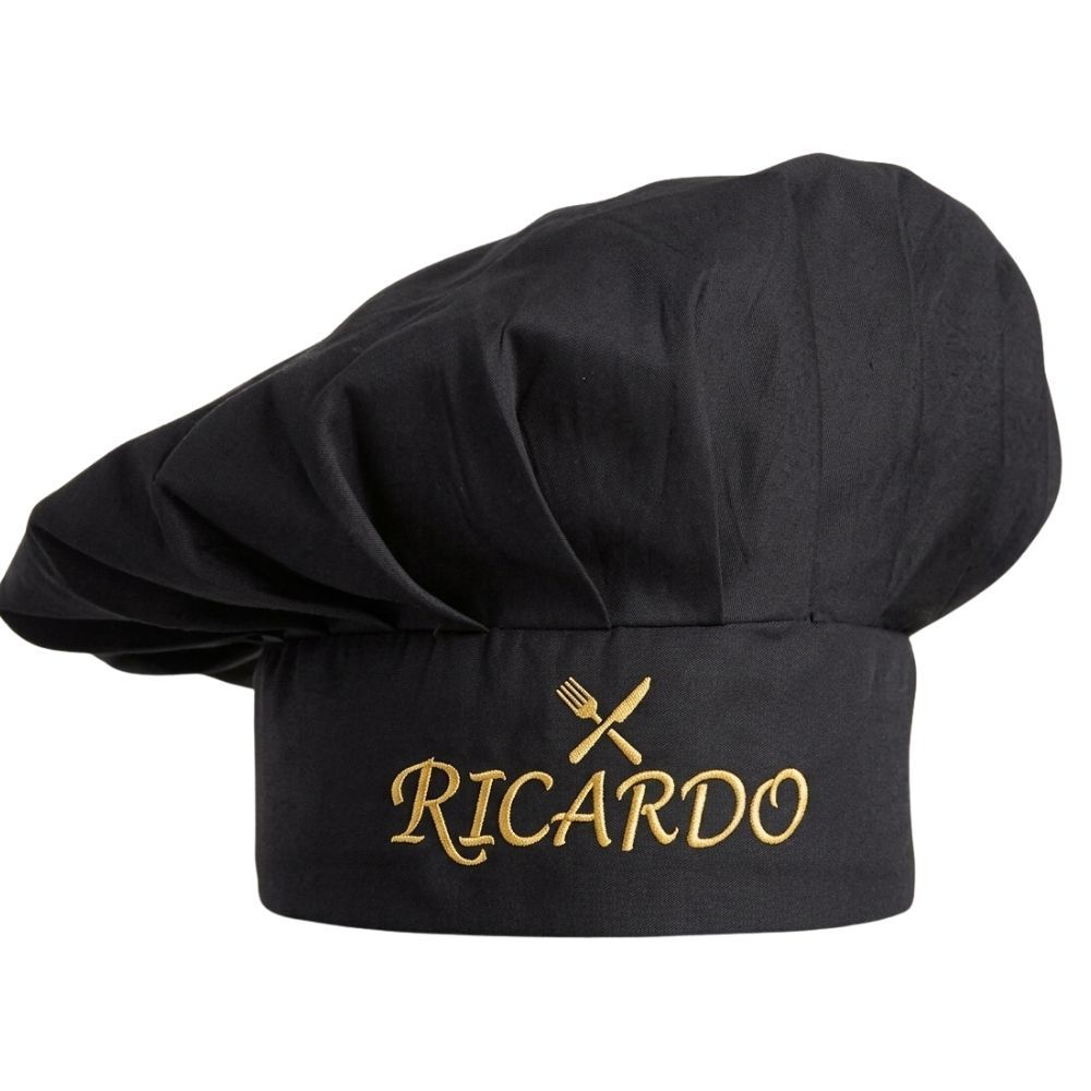 Chápeu Chef Cozinheiro Personalizado Nome Bordado / Chapéu p