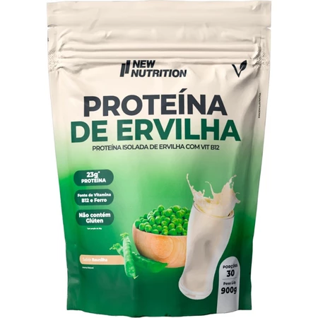 Suplemento Proteína Da Ervilha Sabor Baunilha Sachê De 900g