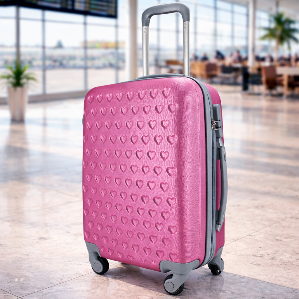 Mala de Bordo com melhor Custo-Benefício Bagagem de mão Pink - 10 kg ...