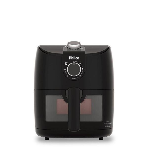 Air Fryer Philco PAF40A 4L 1500W Revestimento Redstone Visor