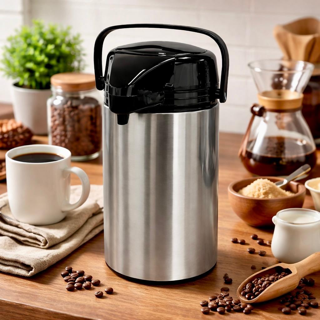 Garrafa Termica Inox Grande 1,9 Litros Alta Durabilidade Iso