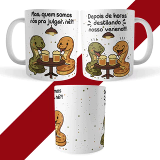 Caneca Xícara Personalizada com Nome Mas, quem somos nós pra julgar, né?