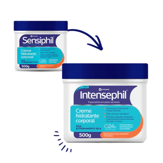 Sensiphil Intensephil Creme Corporal ultra hidratação 500g - Massime