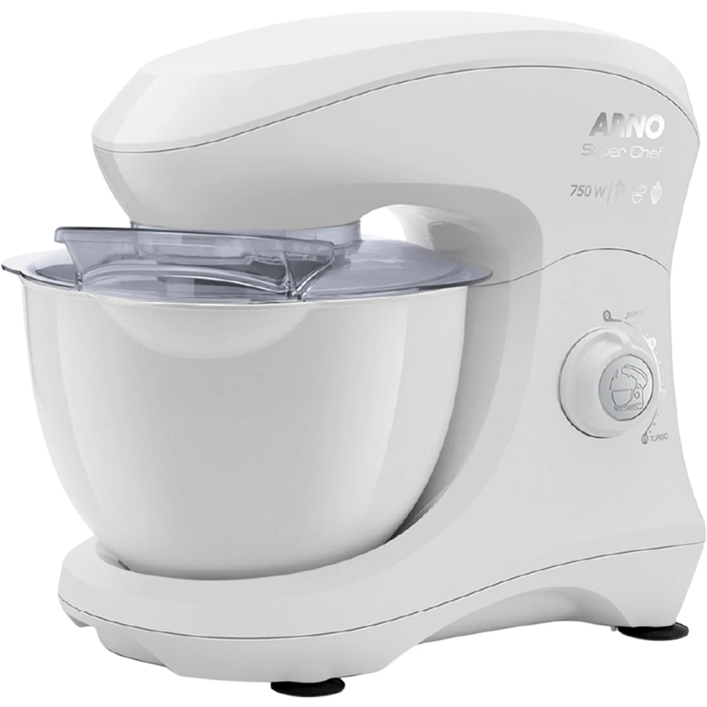 Batedeira Planetária Arno Super Chef KM00 750W Branca 127V 8