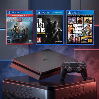 Ps4 Playstation 4 Completo Semi Novo Play Videogame Usado 500GB + 1 Controle Original + GTA V