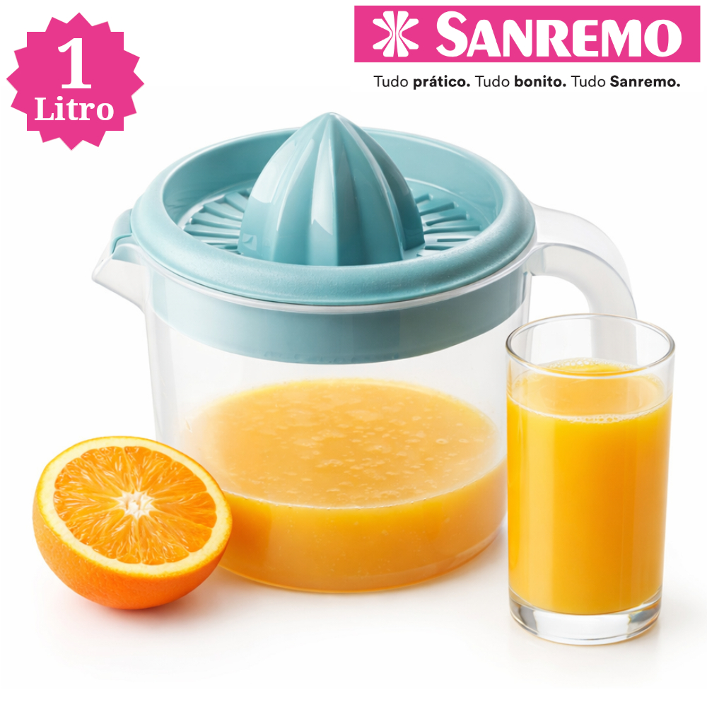Espremedor de Frutas 1 LITRO Prático, Resistente e Fácil de 