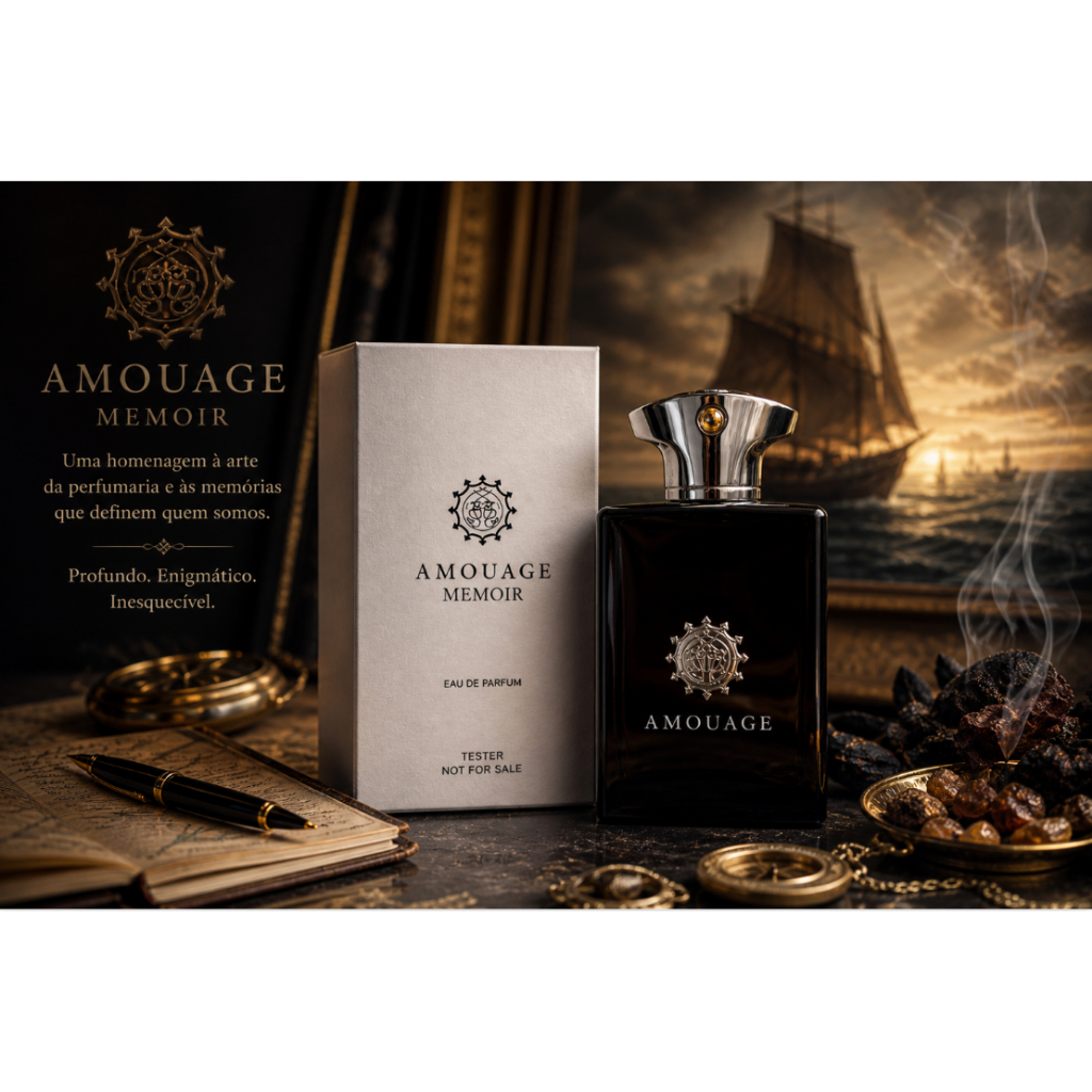 AMOUAGE MEMOIR Eau DeParfum 100m l Memoir Man Amouage Parfums 100ml | Shopee Brasil