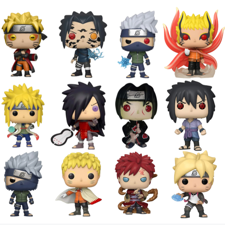 Boneco Colecionável Naruto COM e SEM CAIXA Personalizada