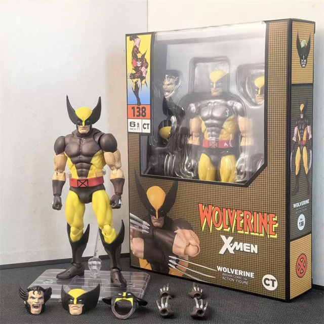 Boneco Wolverine Action Figure X-Men Avengers Articulado Premium