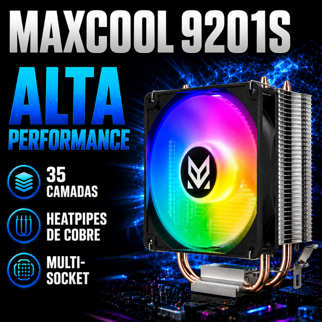 Cooler CPU PC Gamer LED RGB Processador Intel Xeon X99 X79 LGA