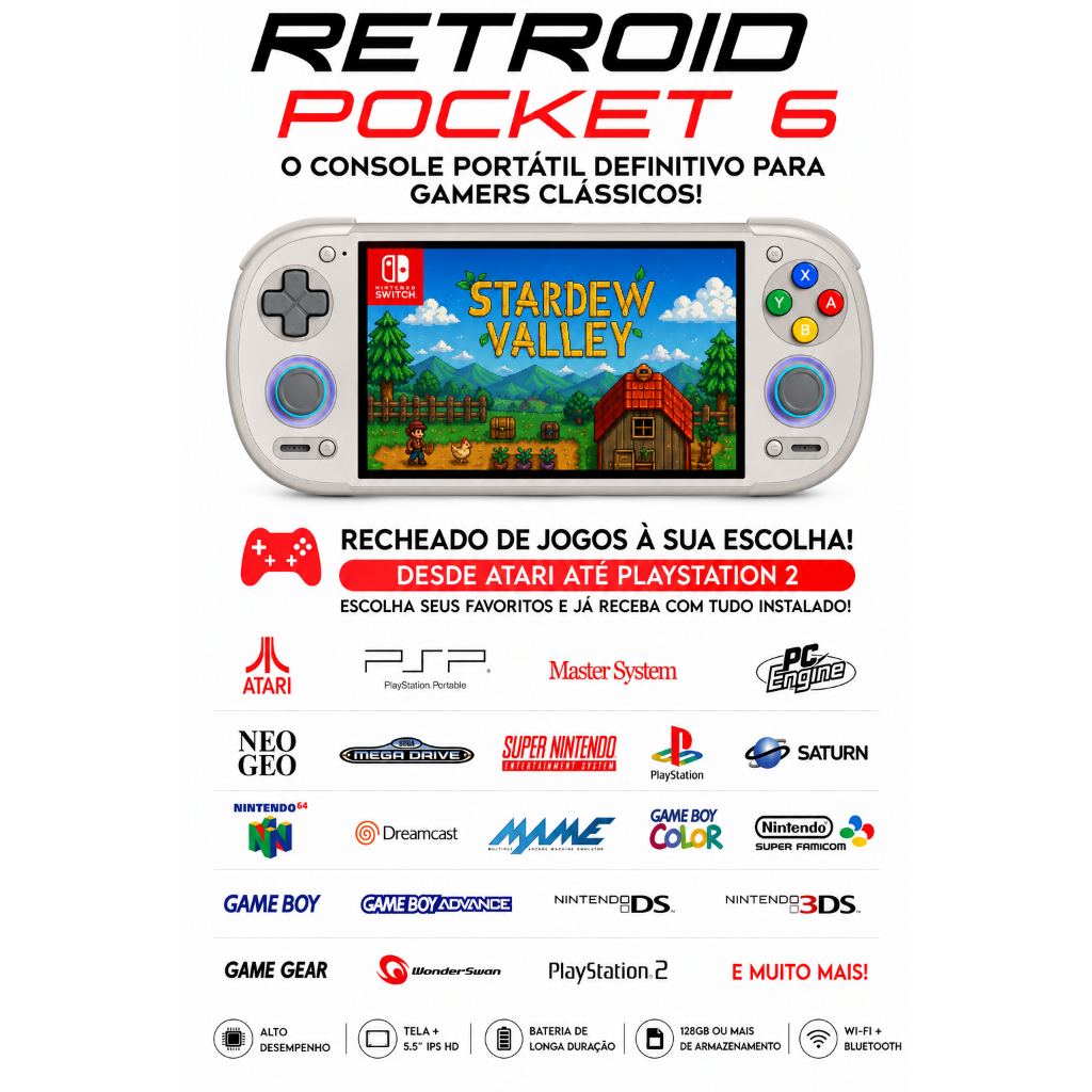 retroid pocket 4 pro em Promoção na Shopee Brasil 2026