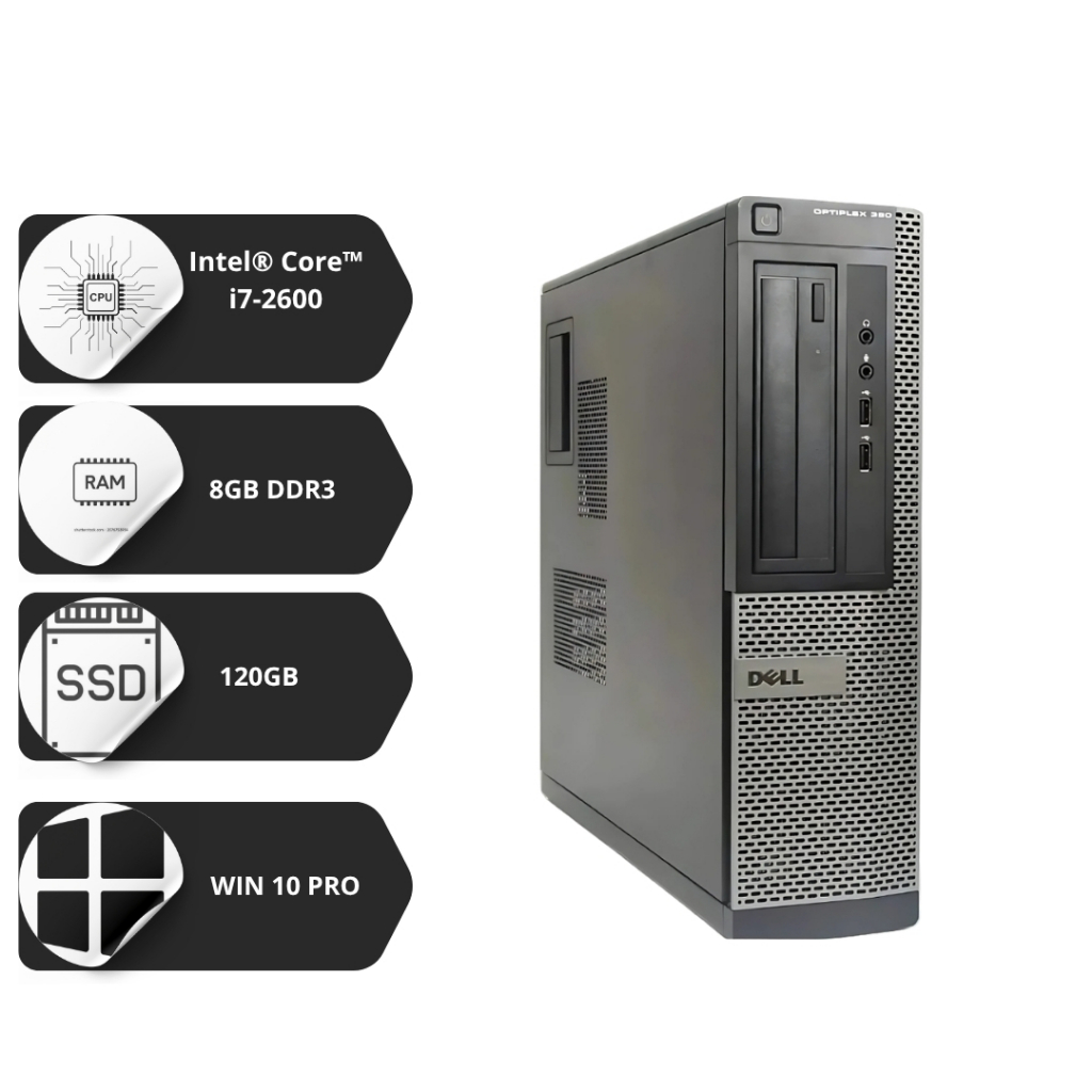 Computador Dell Optiplex 390 Processador Intel® Core™ i7-2600