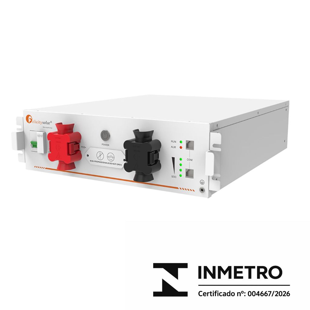 Bateria Lifepo4 Felicity Solar 100ah 48v 5kwh Rack | Shopee Brasil