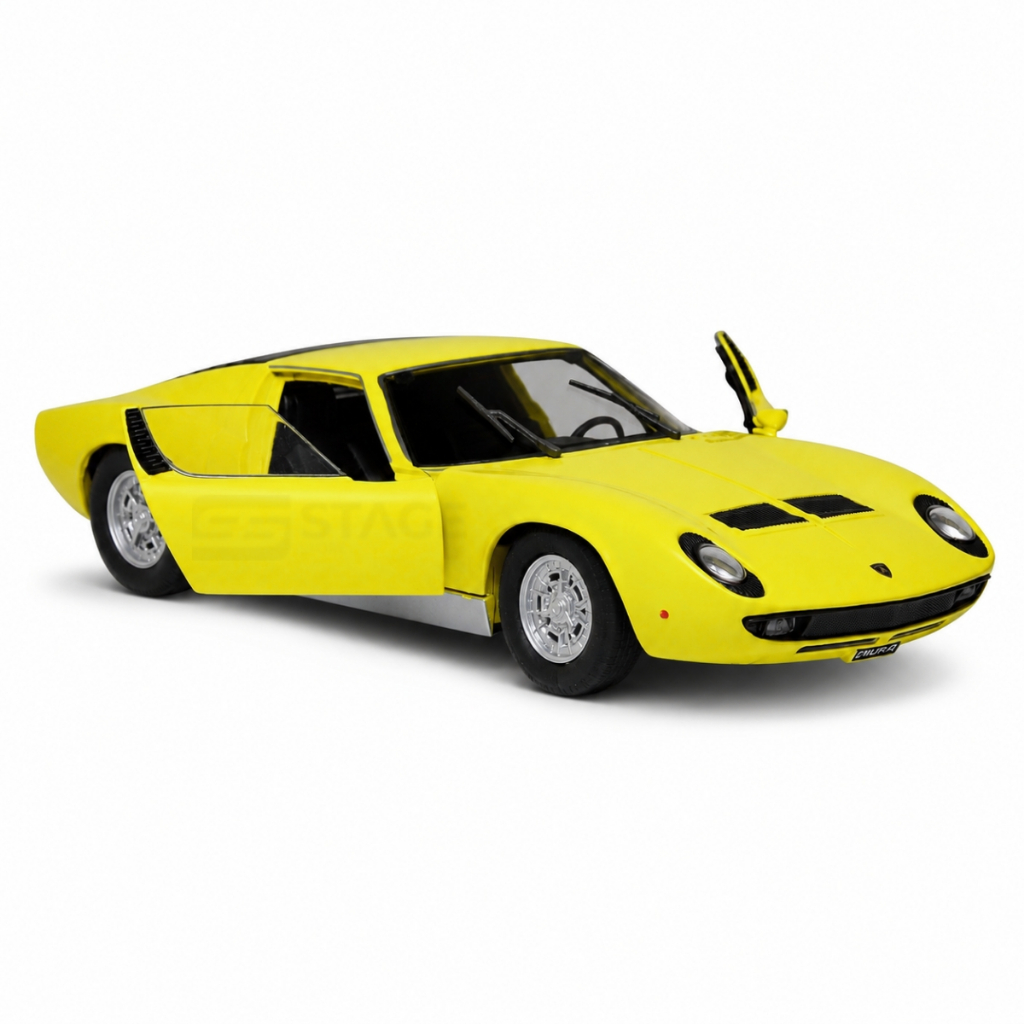 ミニカー PMA Lamborghini Miura Miniatura De Ferro Lamborghini Miura P 400 S 1/24 Motor Max