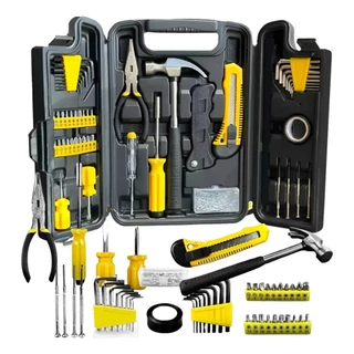 Jogo Ferramentas Com 200 Peças Kit De Ferramentas Linha Profissional