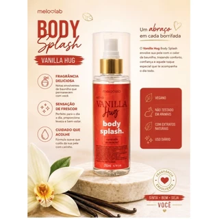 Body Splash Melo Lab 200ml | Fragrância de Baunilha