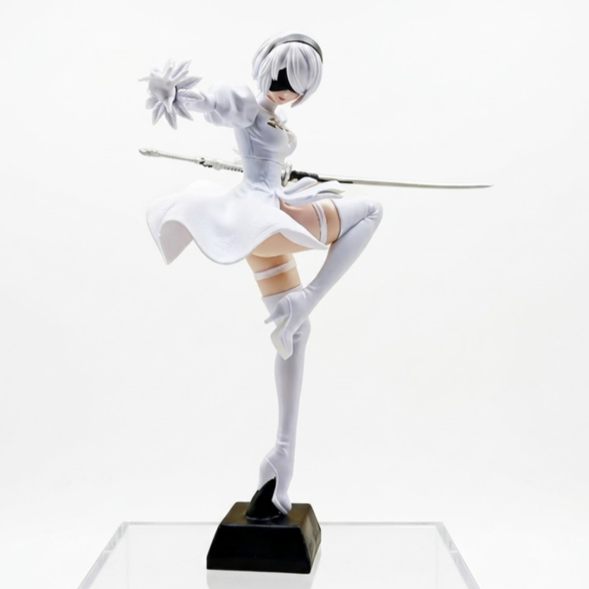 Action Figure Nier Automata de 15cm 2B A2 9S Boneca de Anime Setup