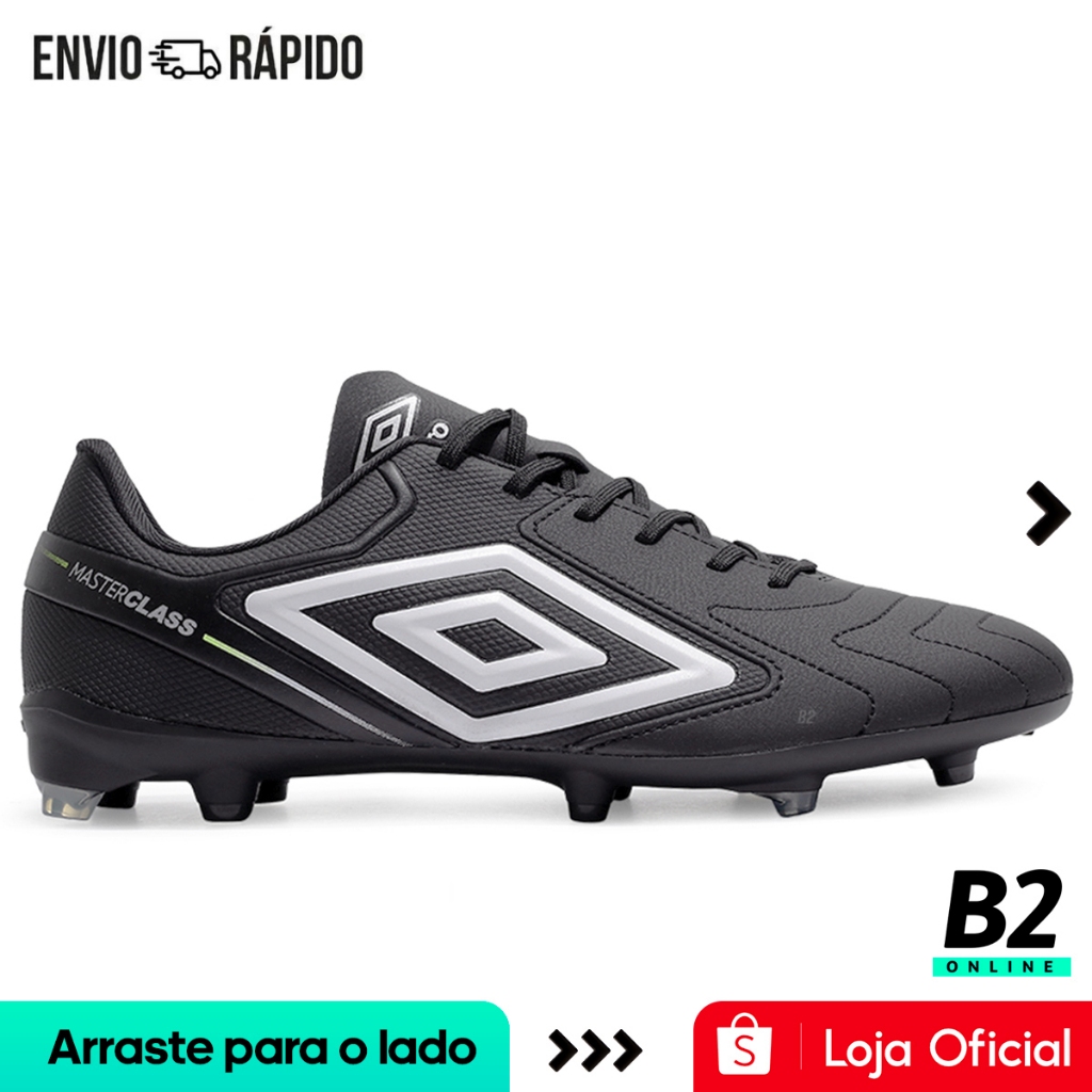 Chuteira Campo Umbro Master Class Club Masculina Original com Nota Fiscal e Garantia