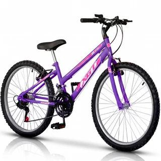 Bicicleta Aro 26 XGT Feminina Adulto Infantil 18 marchas Freio V-Brake