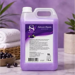SABONETE LÍQUIDO S&O PEROLIZADO AÇAÍ + BRINDE EXCLUSIVO!