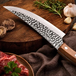 Faca Artesanal de Cozinha Churrasco Desossa Forjada à mão Faca Artesanal