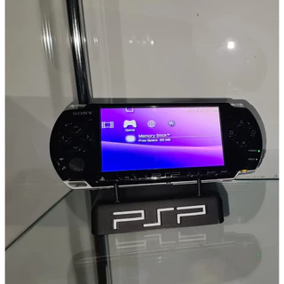 Suporte Expositor PSP PlayStation Portable Sony Console Colecionador Retrô Setup Gamer Impressão 3D