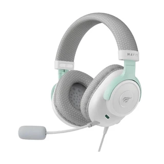 Headset Gamer Havit H2230E 50mm P2 Com Microfone Branco