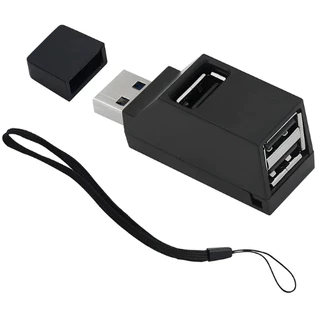 Adaptador Hub Usb 3 em 1 Tomate MST-011 Multifuncional com USB