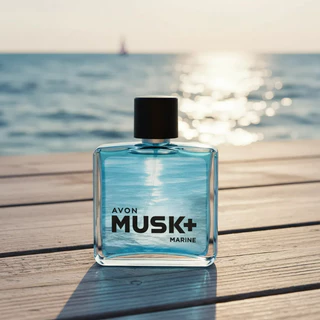COLONIA MASCULINA 75ML MUSK+ MARINE AVON