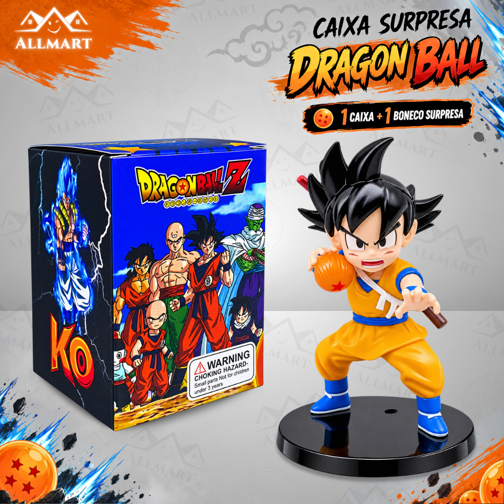 Boneco Dragon Ball Z Surpresa – Caixa Misteriosa Anime | Blind Box