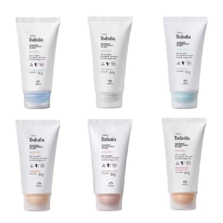 Kit Com 3 Desodorante Antitranspirante Invisível em Creme Natura Tododia 80g