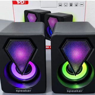 Mini Caixa de Som Gamer para Pc USB+P2
