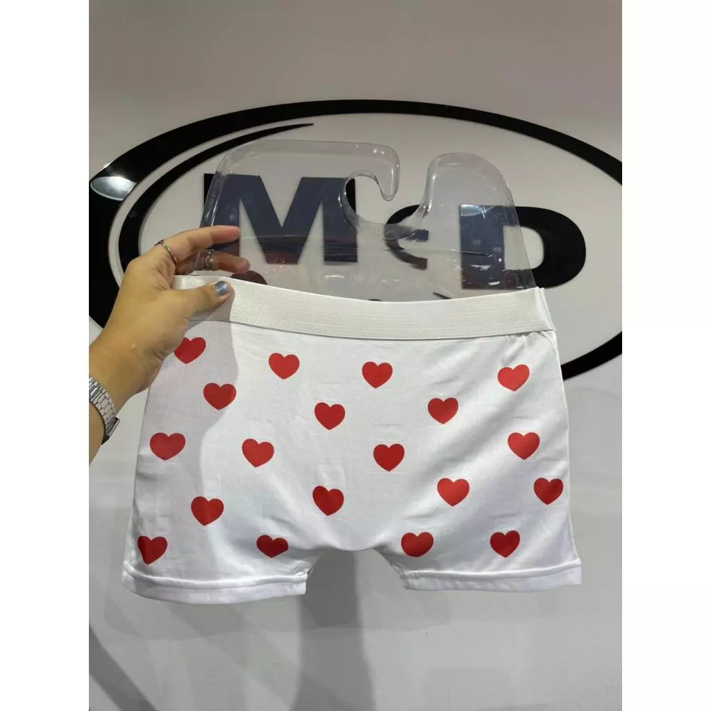 Cueca Boxer Personalizada para Presente com Foto, Frase ou Arte miniatura 3