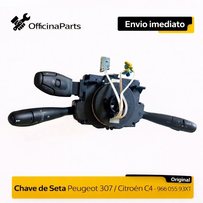 Chave de Seta Peugeot 307 / Citroën C4 - 966 055 93XT | Shopee Brasil
