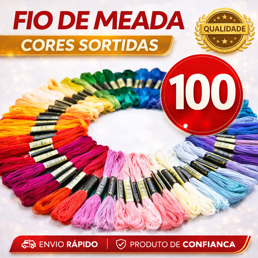 Kit Linha para Bordado em Oferta | Shopee Brasil 2026