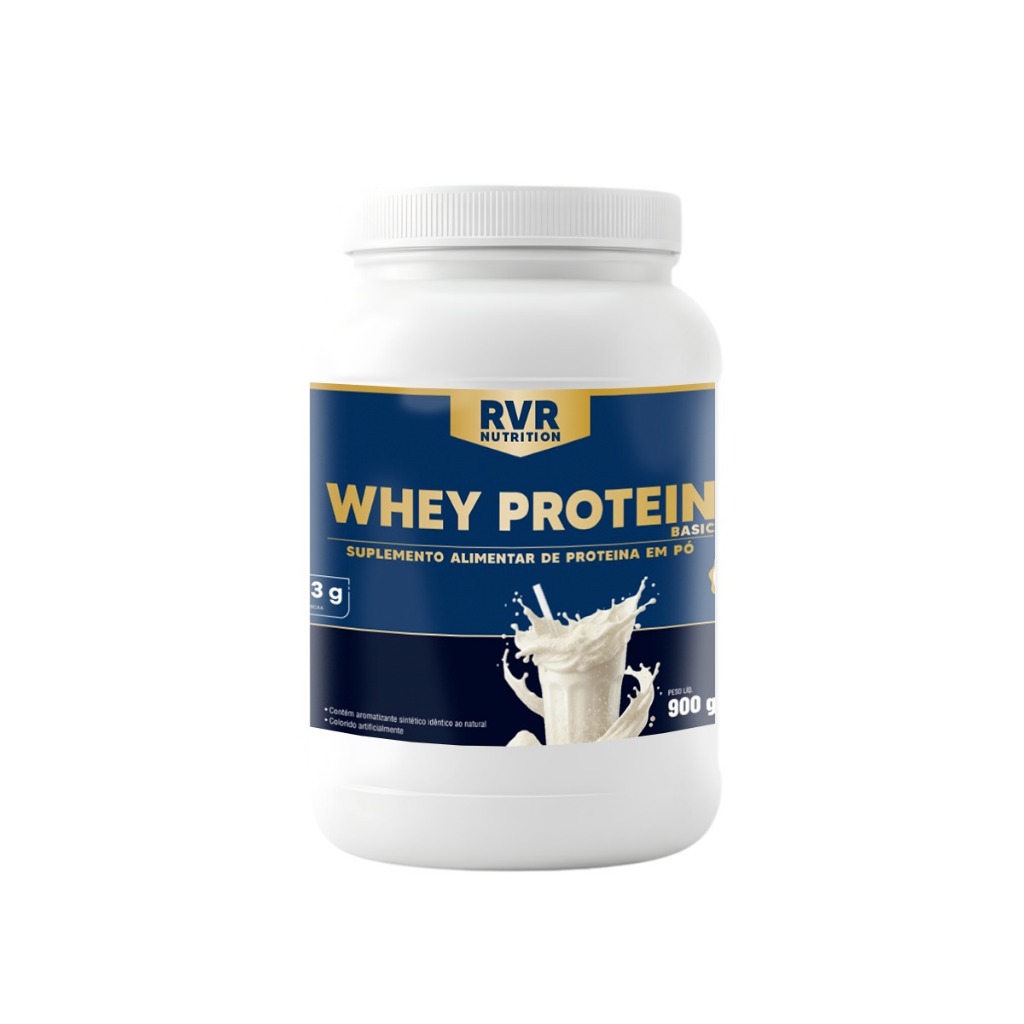 Whey Protein 900g RVR Nutrition- Original | Shopee Brasil