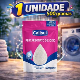 Percarbonato de Sodio Calisul -  100% Pure  - Tira Manchas Roupas Brancas e Coloridas — foto 2 — Achou Levou Brasil